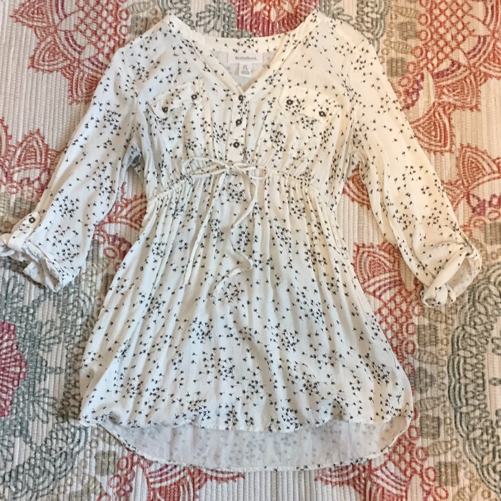 Motherhood maternity blouse size small